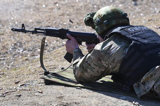 Russia Riot Police Drills