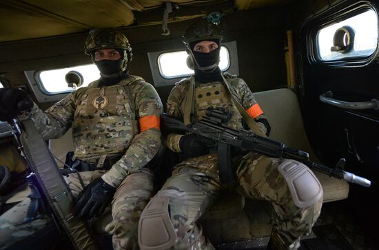 Russia Riot Police Drills