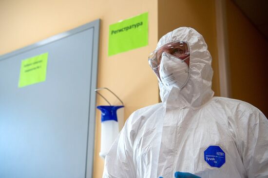 Russia Coronavirus Hospital Facilities