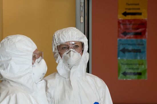 Russia Coronavirus Hospital Facilities