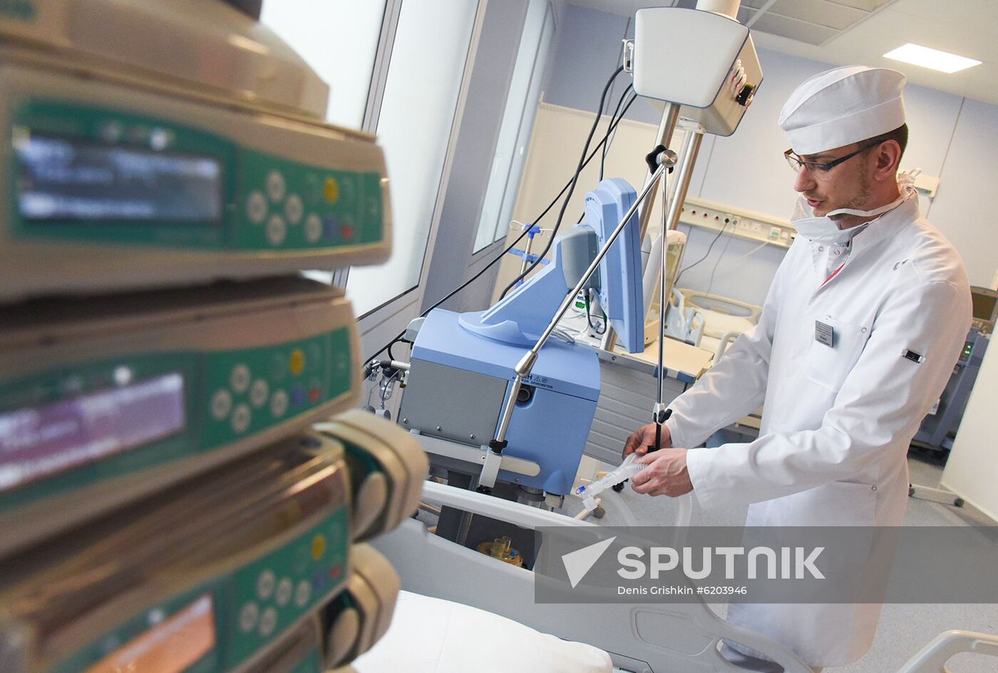 Russia Coronavirus Hospital Facilities
