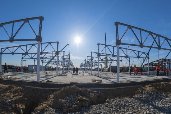 Russia New Coronavirus Hospital Facilities 