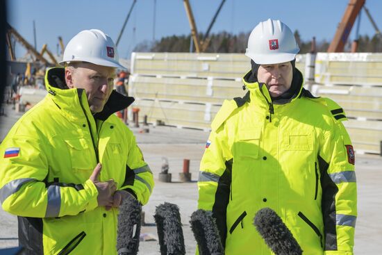 Russia New Coronavirus Hospital Facilities 