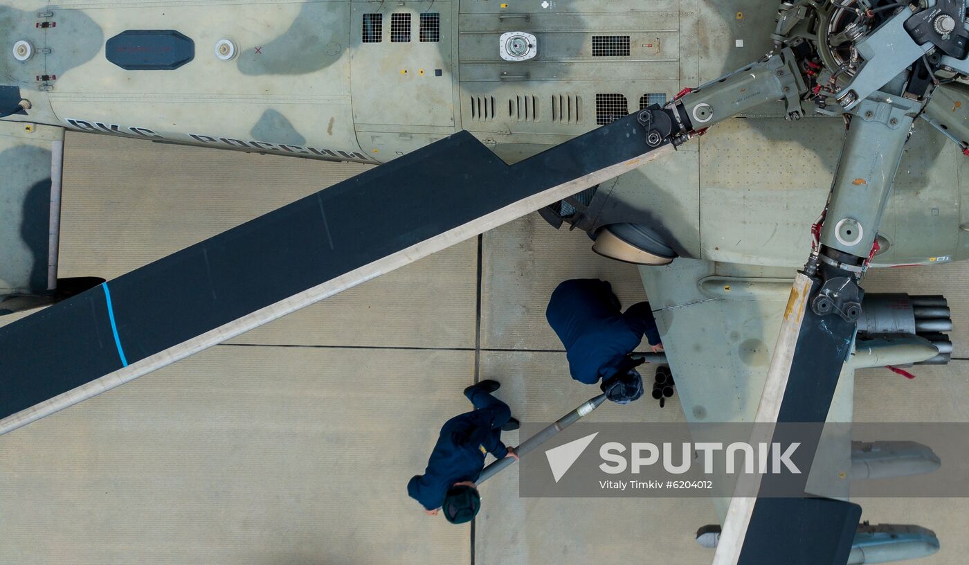 Russia Aerospace Forces Drills