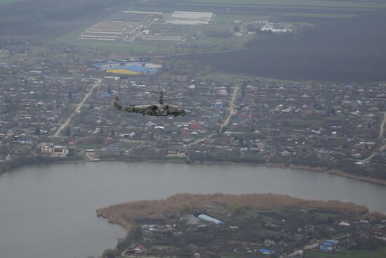 Russia Aerospace Forces Drills
