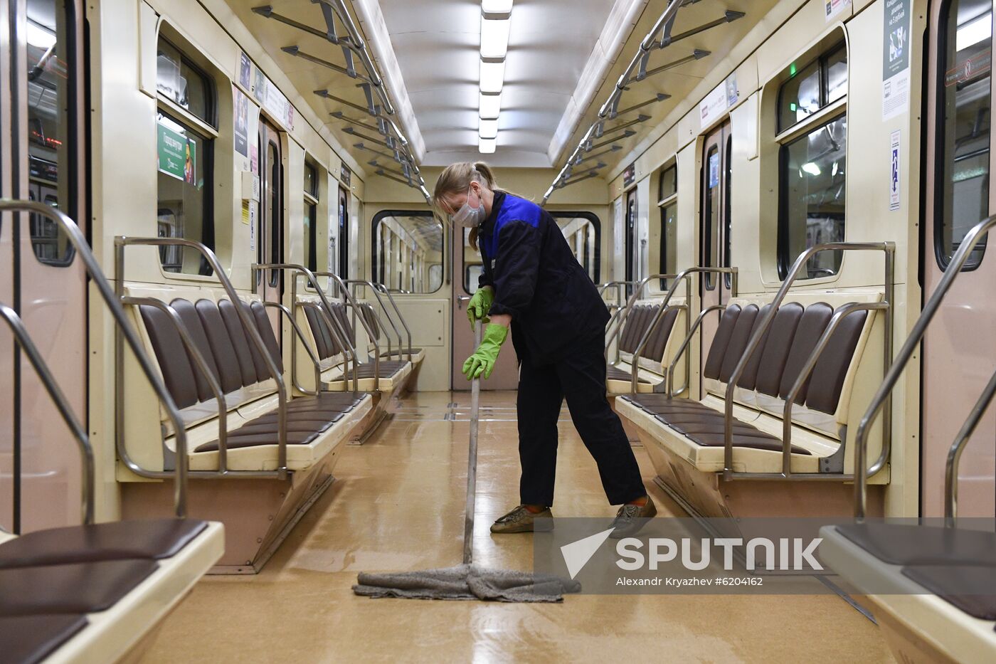 Russia Coronavirus Disinfection