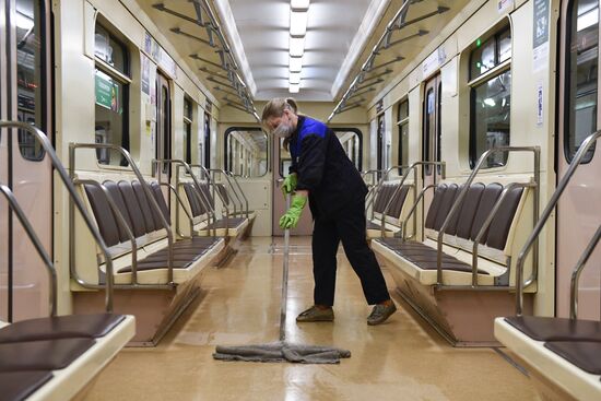 Russia Coronavirus Disinfection