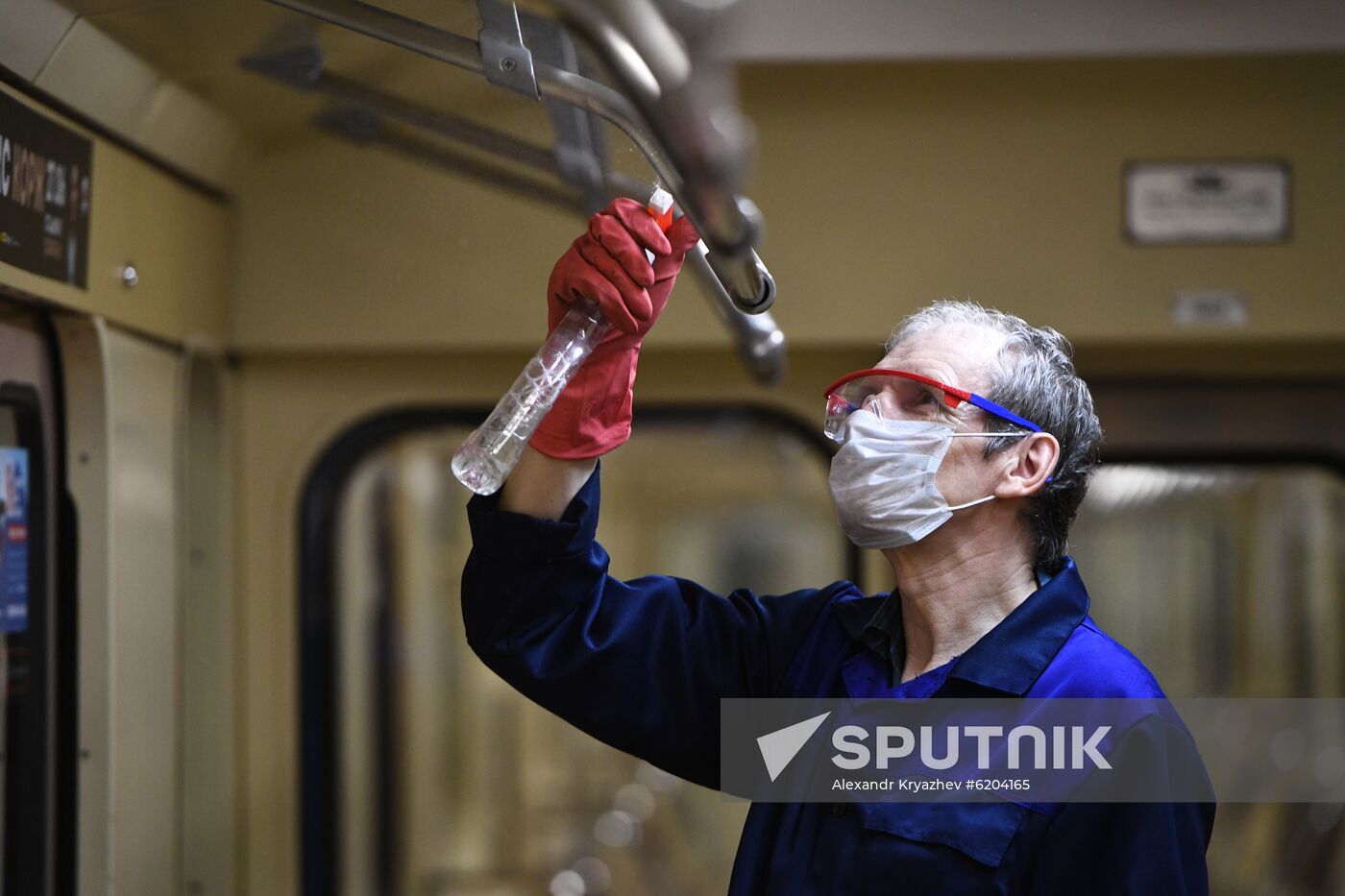 Russia Coronavirus Disinfection