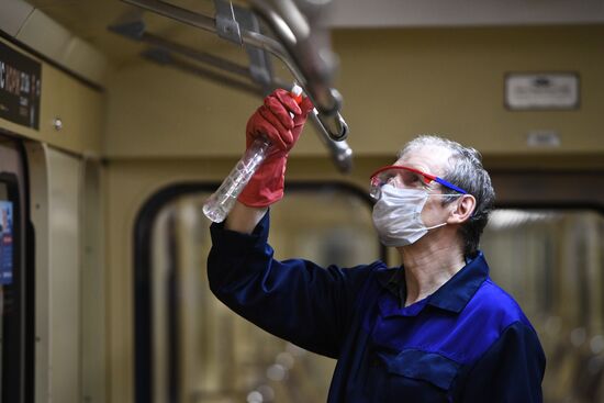 Russia Coronavirus Disinfection
