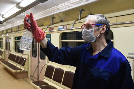 Russia Coronavirus Disinfection