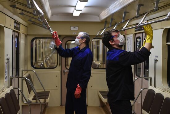 Russia Coronavirus Disinfection