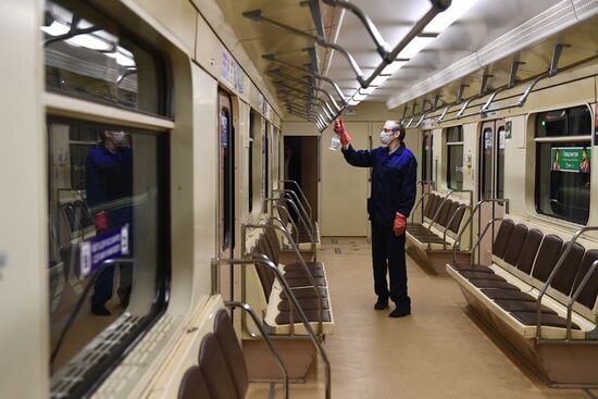Russia Coronavirus Disinfection
