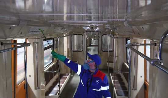 Russia Coronavirus Disinfection