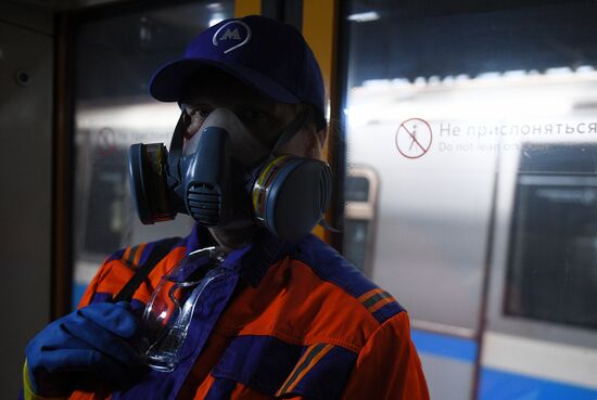 Russia Coronavirus Disinfection