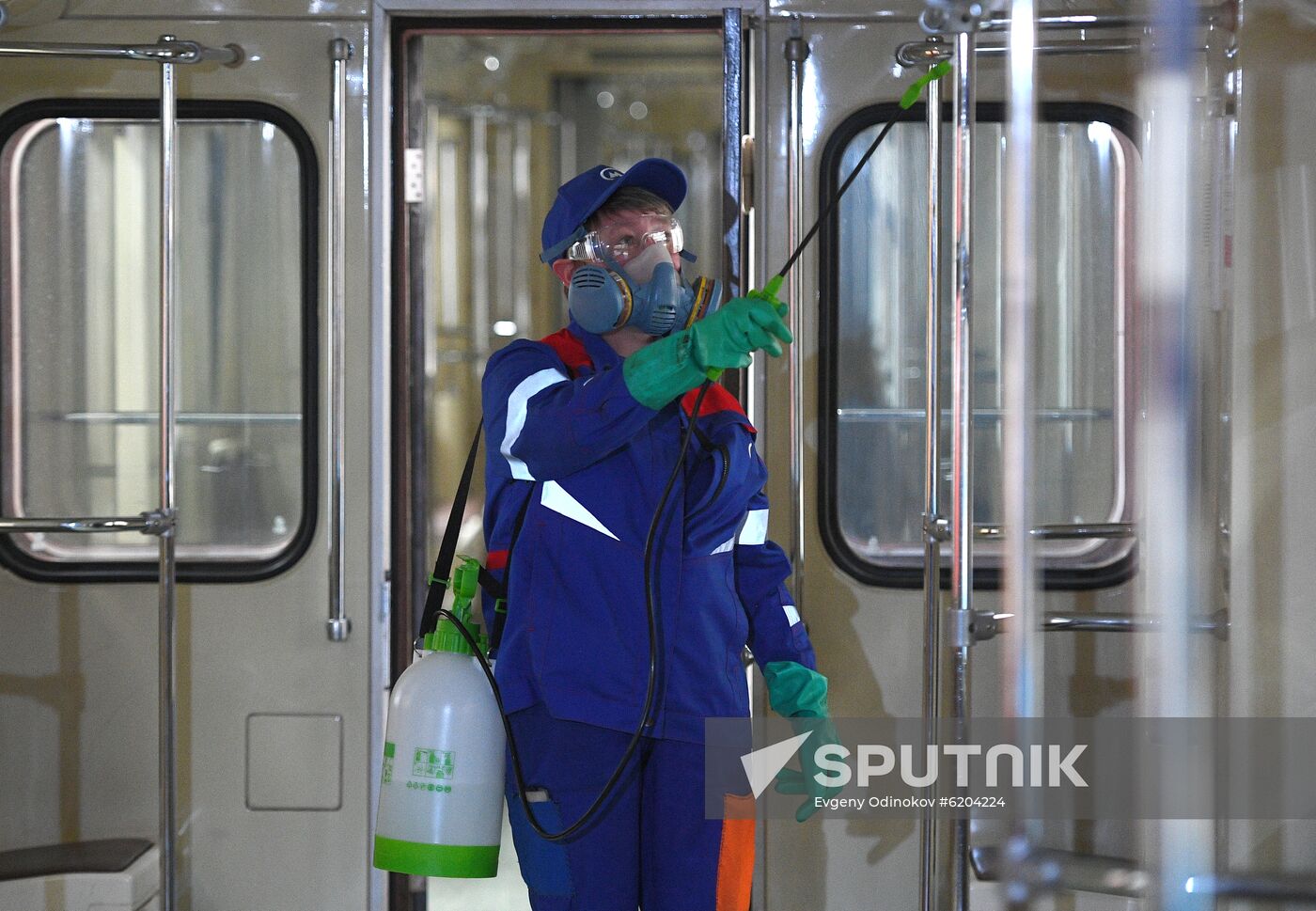 Russia Coronavirus Disinfection