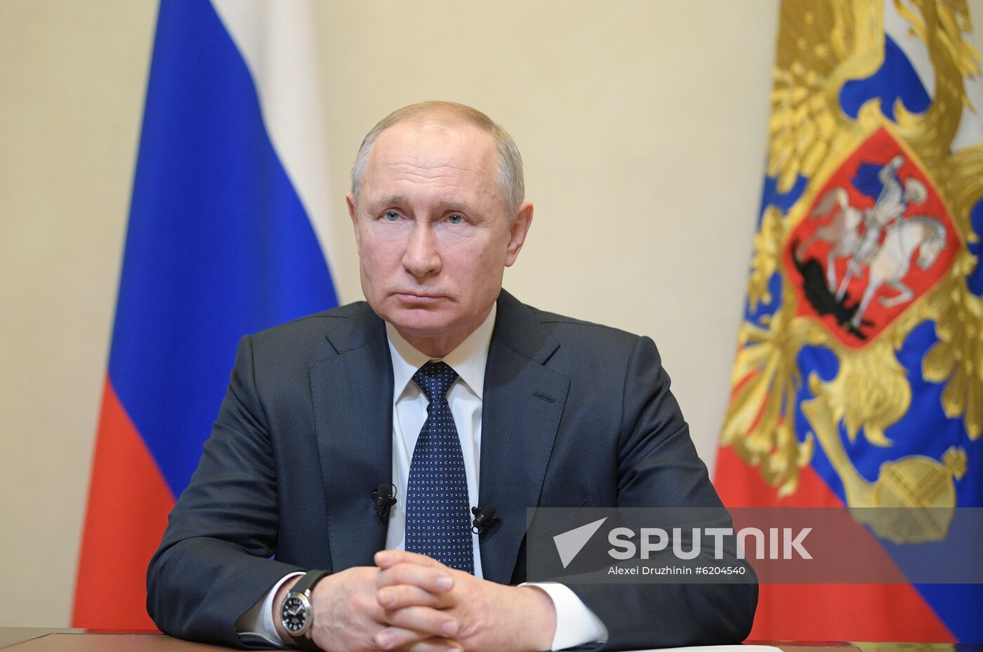 Russia Putin Coronavirus Address