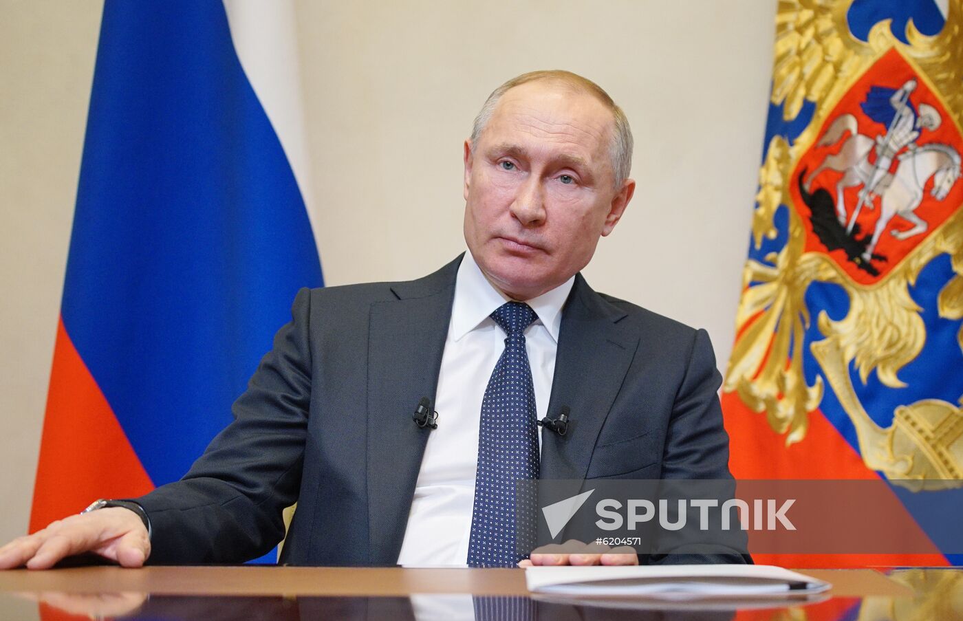 Russia Putin Coronavirus Address