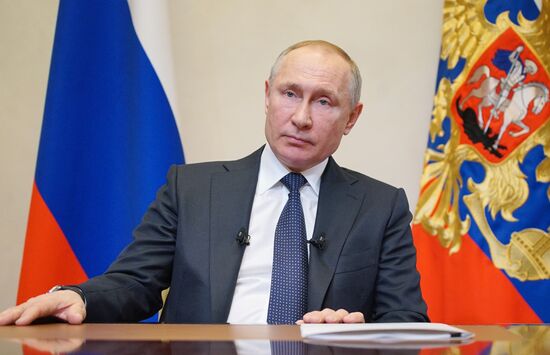 Russia Putin Coronavirus Address