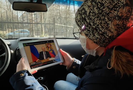 Russia Putin Coronavirus Address