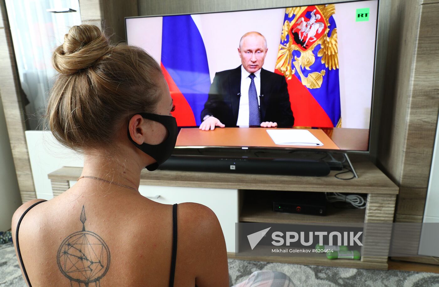 Russia Putin Coronavirus Address