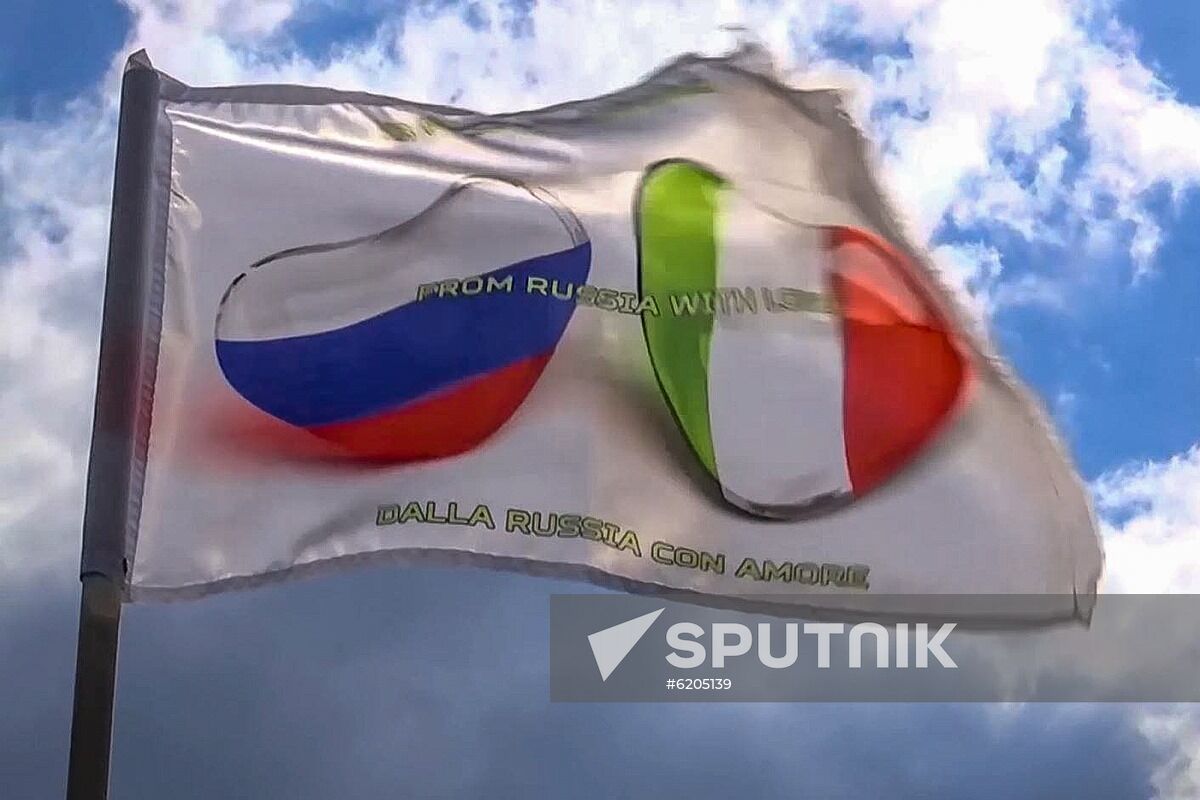 Italy Russia Coronavirus