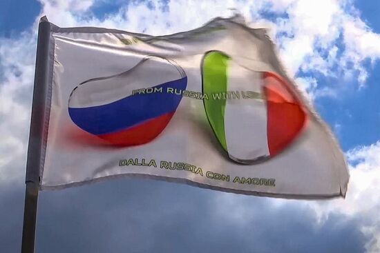 Italy Russia Coronavirus