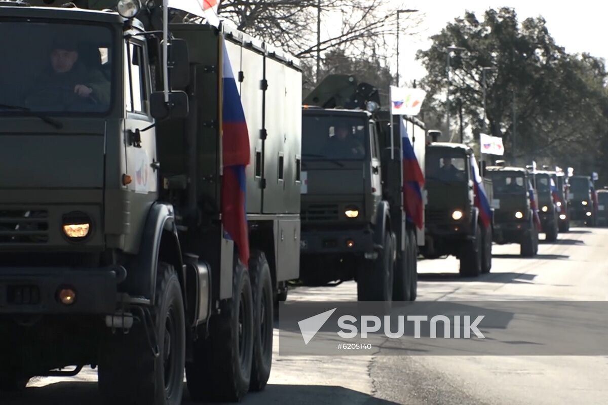 Italy Russia Coronavirus