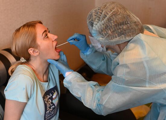 Russia Coronavirus Test