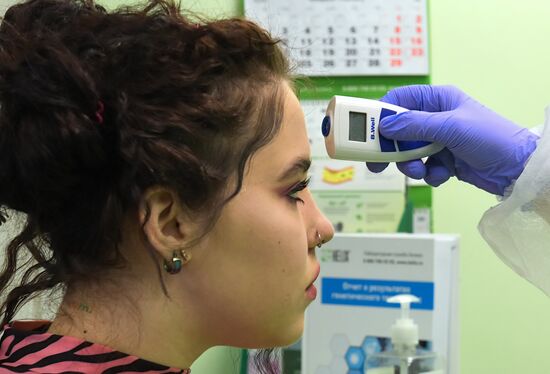 Russia Coronavirus Tests