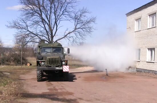 Russia Army Coronavirus Drills