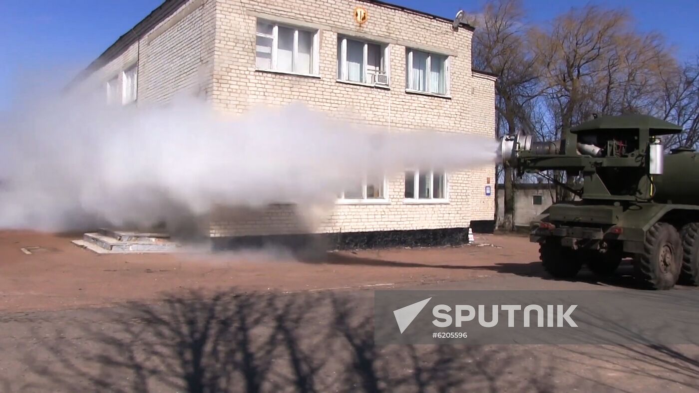 Russia Army Coronavirus Drills