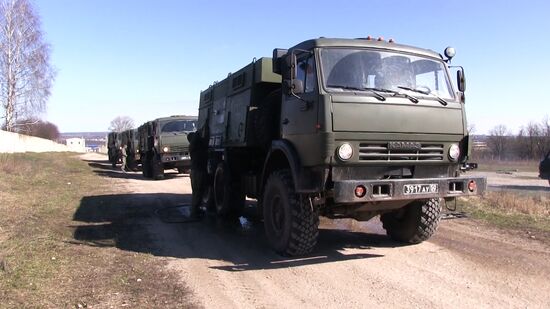 Russia Army Coronavirus Drills