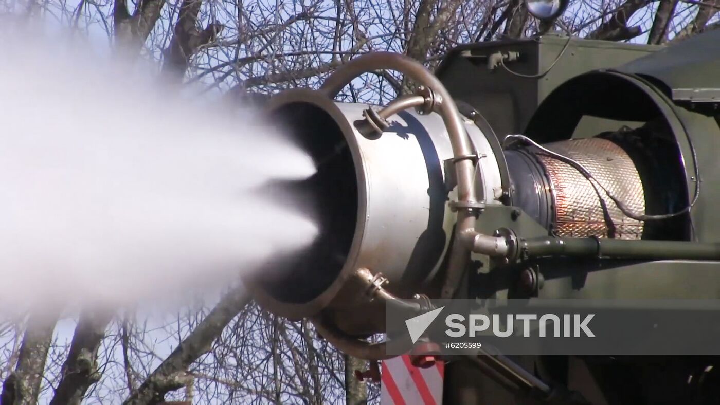 Russia Army Coronavirus Drills