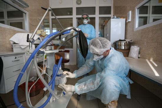 Russia Coronavirus Hospital Facilities