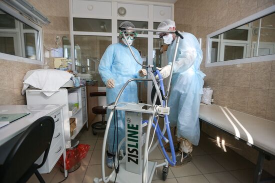Russia Coronavirus Hospital Facilities