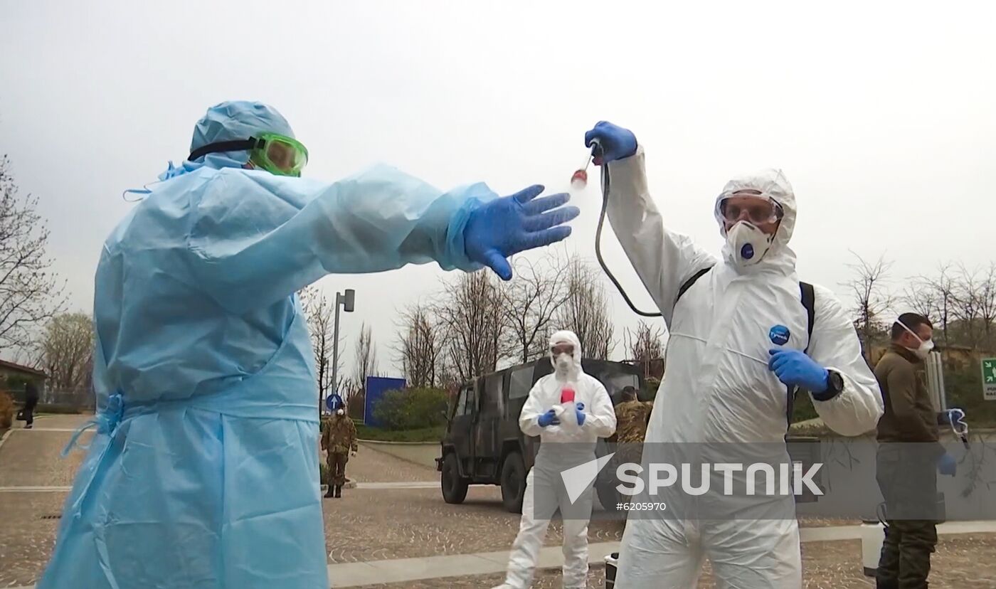 Italy Russia Coronavirus