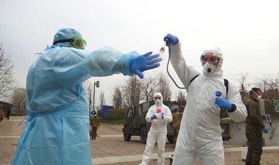 Italy Russia Coronavirus
