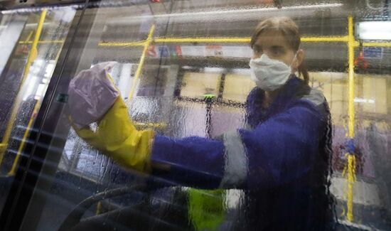 Russia Coronavirus Disinfection