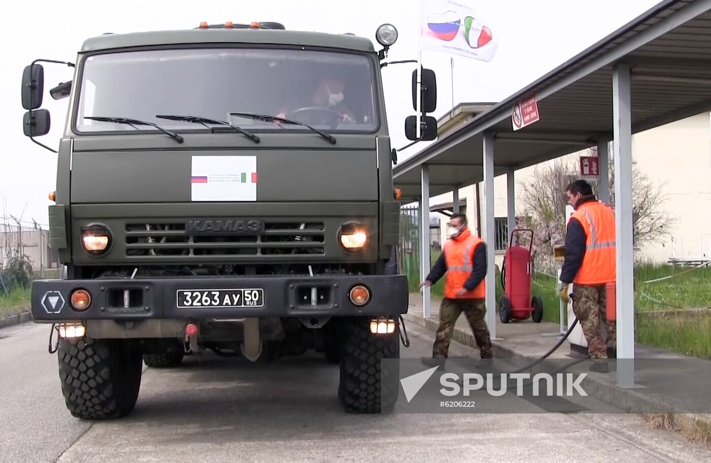 Italy Russia Coronavirus