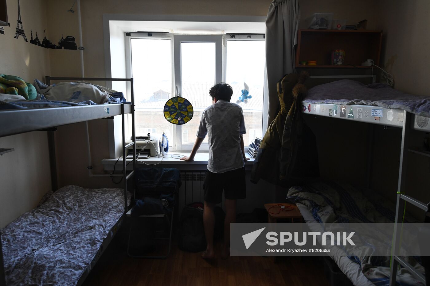 Russia Coronavirus Social Distancing