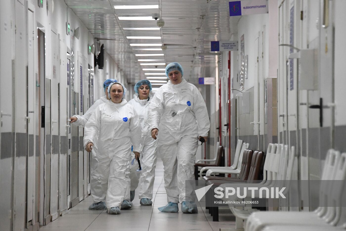 Russia Coronavirus Hospital Facilities