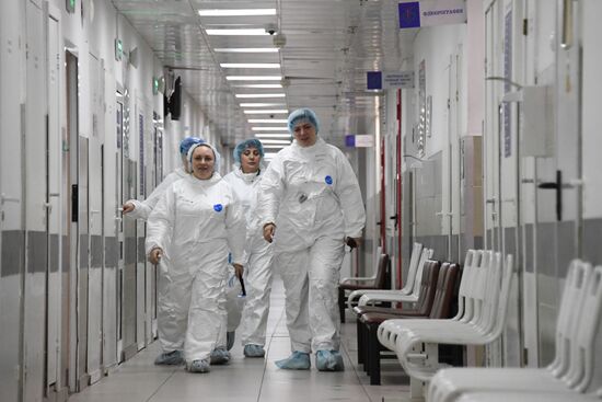 Russia Coronavirus Hospital Facilities