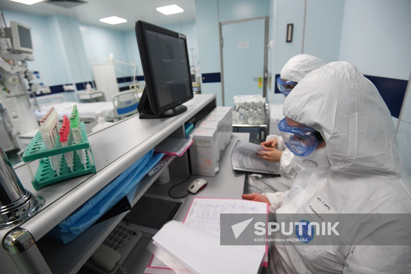 Russia Coronavirus Hospital Facilities