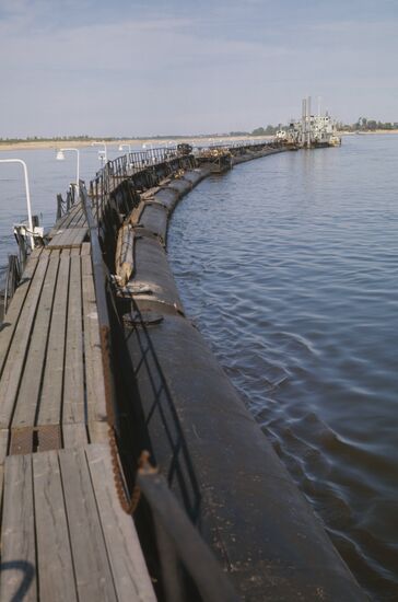 Volga River near Gorky city