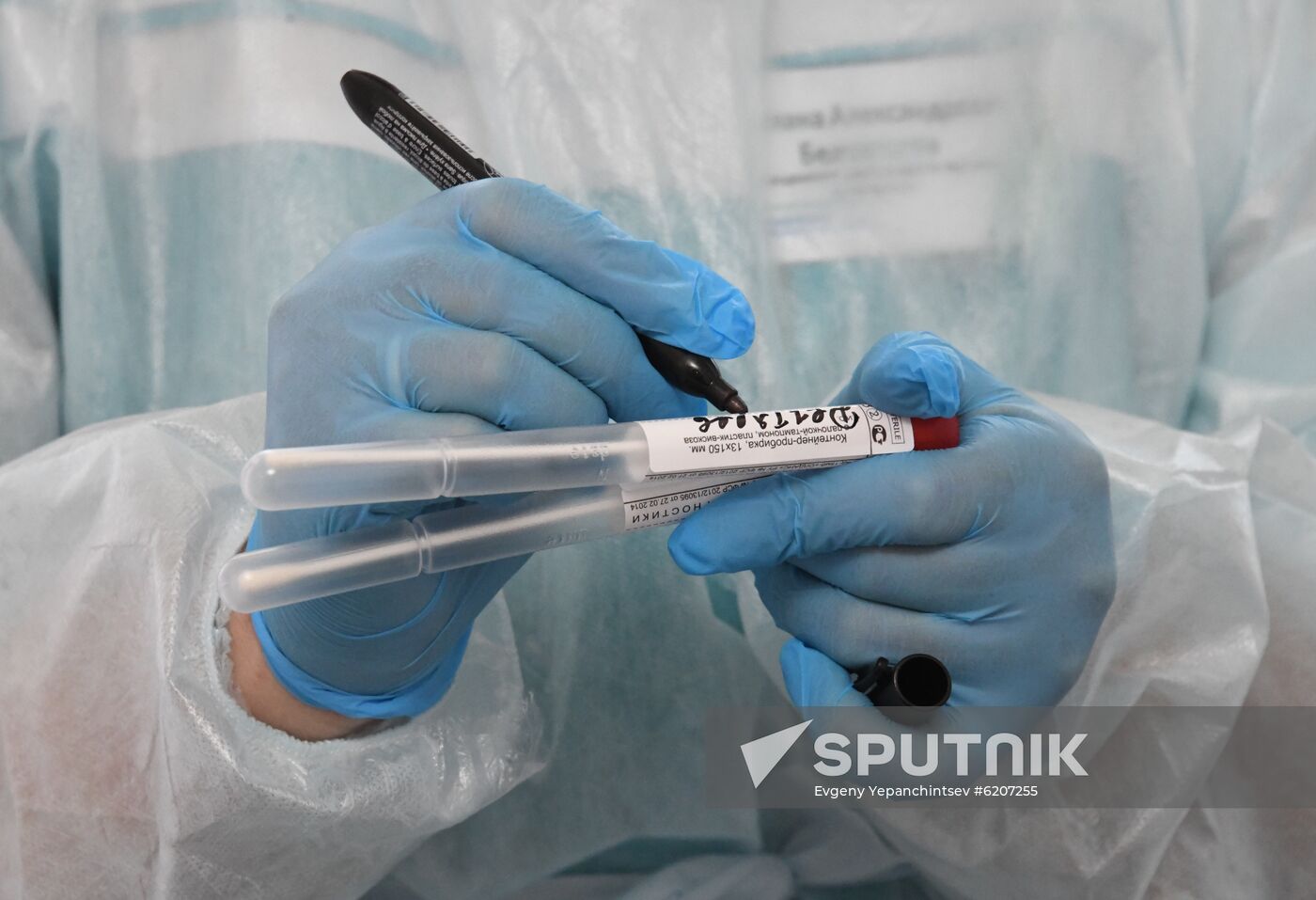 Russia Coronavirus Tests