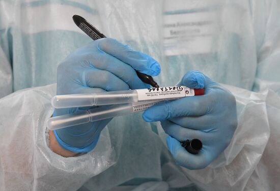 Russia Coronavirus Tests