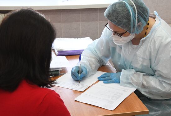 Russia Coronavirus Tests