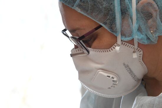 Russia Coronavirus Tests