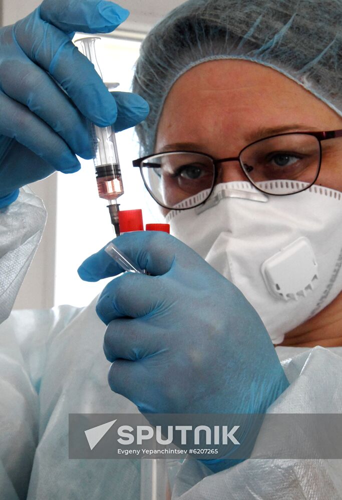 Russia Coronavirus Tests