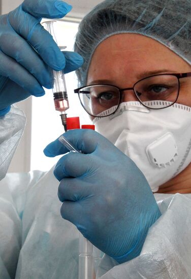 Russia Coronavirus Tests